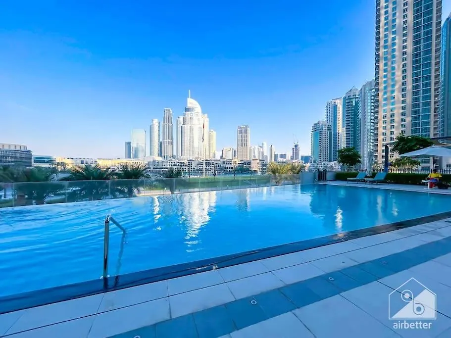 迪拜Luxury & Elegance In Downtown Fountain Views公寓 迪拜